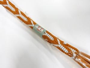未使用品　正絹　手組帯締め